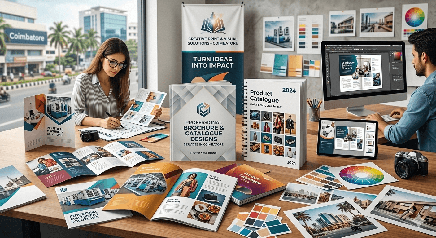 Brochures & Catalogue Services in Coimbatore